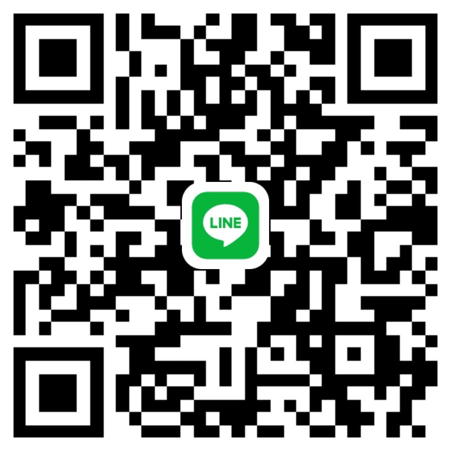 管理人のLINEを追加するQRコード